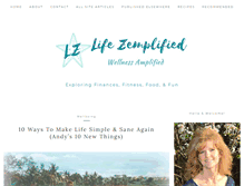 Tablet Screenshot of lifezemplified.com